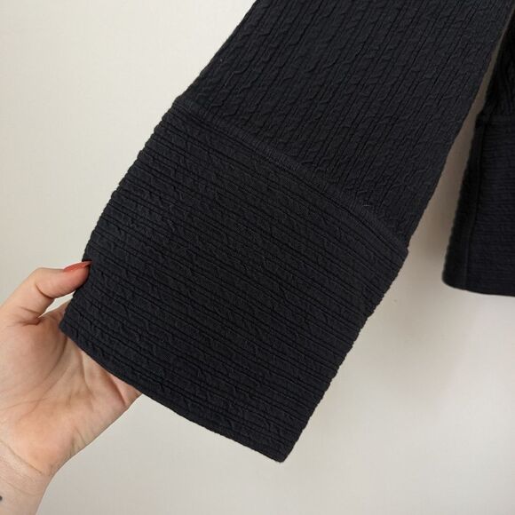 Lululemon dark heathered graphite grey Retreat Yourself textured pullover - Picture 3 of 6